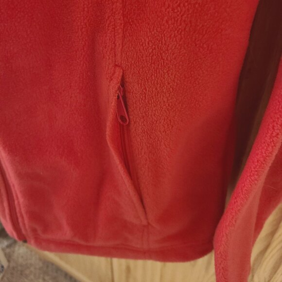 Columbia Hot Pink Full-Zip Fleece Jacket Women’s Size M - Picture 4 of 11